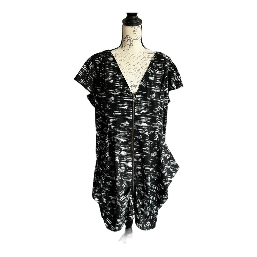 City Chic front zip dress size 1X